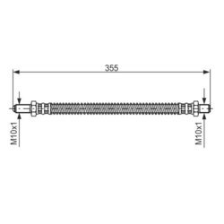 Brzdová hadica BOSCH 1 987 481 093 - obr. 4