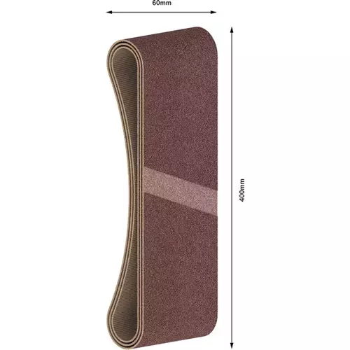 BOSCH Brúsny pás PRO X440, 60 × 400 mm, G60, 3 ks (4)