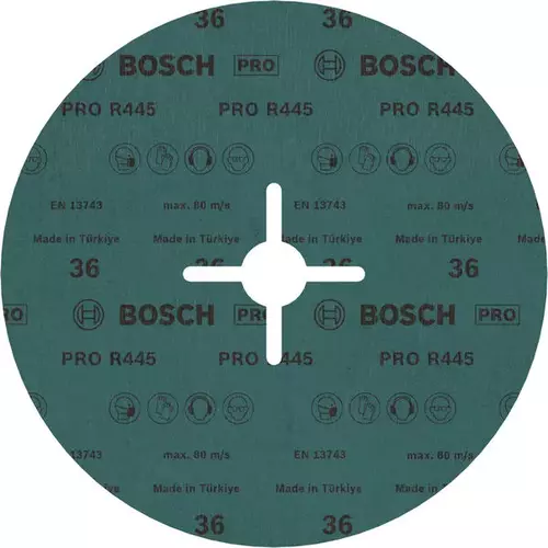 BOSCH Fibrový kotúč PRO R445, 180 mm, G36