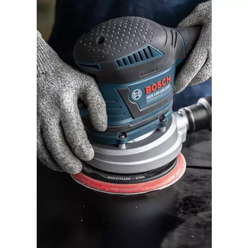 BOSCH Univerzálna brúsna podložka EXPERT Multihole, 150 mm, mäkká (9)