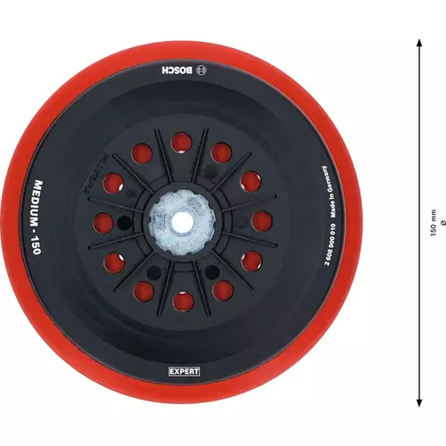 BOSCH Brúsna položka EXPERT Multihole pre Bosch, 150 mm, stredne tvrdá (5)
