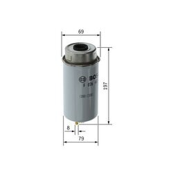 Palivový filter BOSCH F 026 402 122 - obr. 4