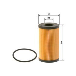 Olejový filter BOSCH F 026 407 275 - obr. 4