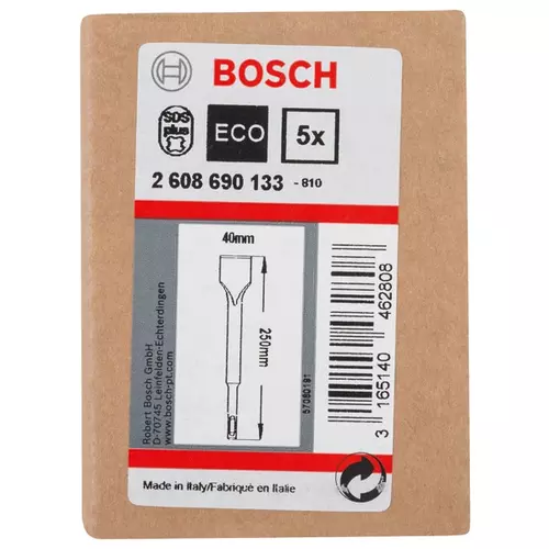 BOSCH Sada lopatkových sekáčov PRO SDS plus-4C 40 × 250 mm, 5 ks (14)