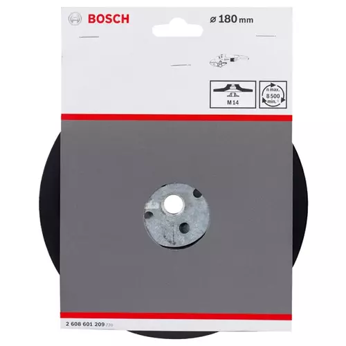 BOSCH Oporný tanier PRO Backing Pad Soft, 180 mm, M14, mäkký (9)