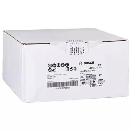 BOSCH Fíbrový kotúč PRO R780, 180 mm, G50 (10)