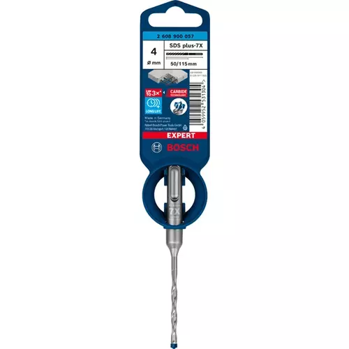 BOSCH Príklepový vrták EXPERT SDS plus-7X, 4 x 50 x 115 mm (2)