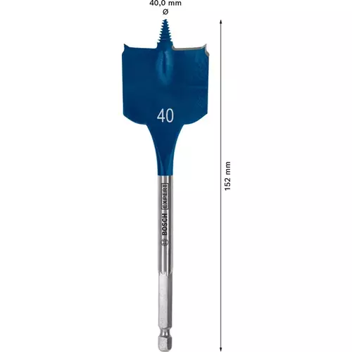 BOSCH Frézovací vrták EXPERT Self Cut Speed, 40 × 152 mm