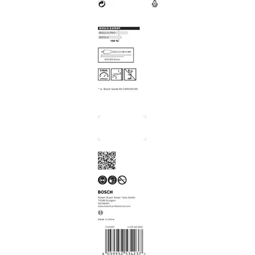 BOSCH Frézovací vrták EXPERT Self Cut Speed, 24 × 400 mm