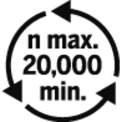 BOSCH DREMEL® EZ SpeedClic: dokončovacie brúsne kotúče, zrnitosť 180 a 280 (4)