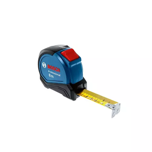 BOSCH Výsuvný meter s funkciou Autolock, 8 m