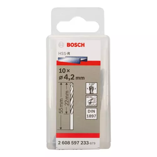 BOSCH Vrtáky do karosérie HSS-R, DIN 1897