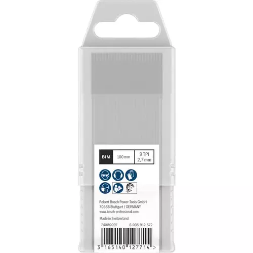 BOSCH List do priamočiarej píly PRO Hardwood clean T101BF, 100 mm, 25 ks (3)