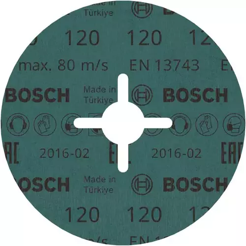 BOSCH Fíbrový kotúč PRO R574, 125 mm, G120