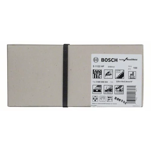 BOSCH Pílový list  S 1122 HF do chvostovej píly (3)