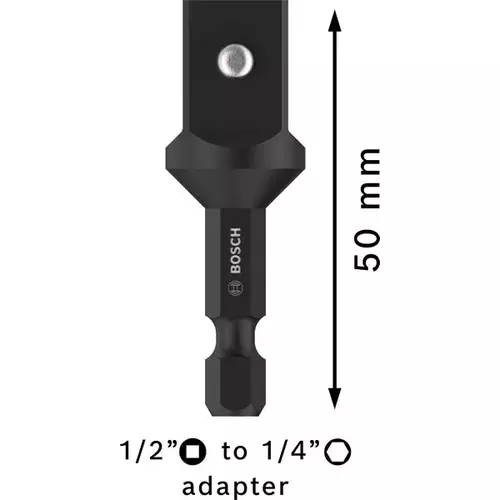 BOSCH Upínací adaptér PRO Socket Adapter s čapom, 1/2