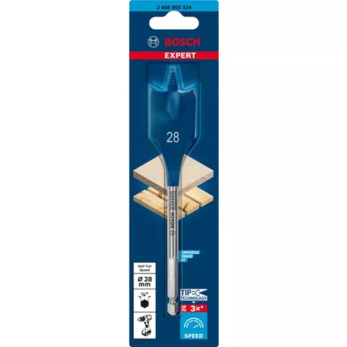 BOSCH Frézovací vrták EXPERT Self Cut Speed, 28 × 152 mm (3)