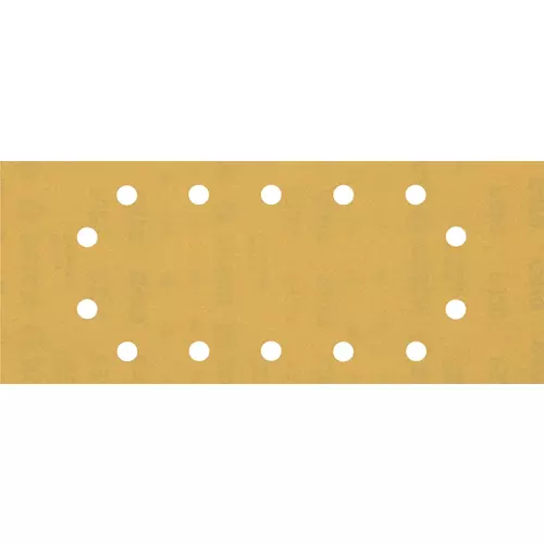 BOSCH Brúsny papier EXPERT C470 so 14 otvormi pre orbitálne brúsky 115 x 280 mm, zrnitosť 320, 10 ks