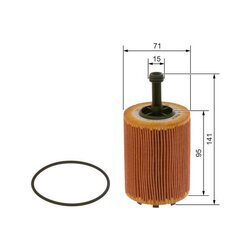 Olejový filter BOSCH 1 457 429 192 - obr. 4