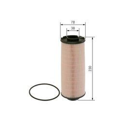 Palivový filter BOSCH 1 457 431 710 - obr. 4