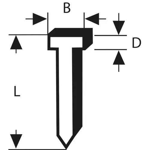 BOSCH Klinec, typ 47, 1,8 × 1,27 × 23 mm