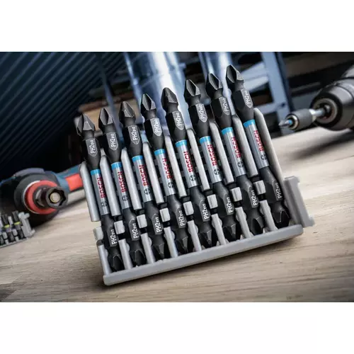 BOSCH Bit PRO Phillips Impact, PH2, 55 mm, 8 ks (10)