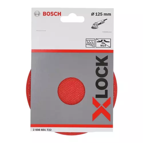 BOSCH Oporný tanier PRO Backing Pad X-Lock, 125 mm, suchý zips (11)
