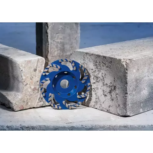 BOSCH Diamantová brúsna hlava EXPERT Concrete, 125 × 22,23 × 4,5 mm (8)