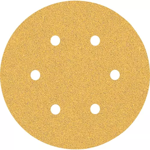 BOSCH Brúsny papier EXPERT C470 so 6 otvormi pre excentrické brúsky, 150 mm, zrnitosť 60, 5 ks