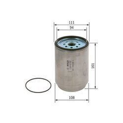 Palivový filter BOSCH F 026 402 132 - obr. 4