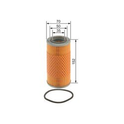 Olejový filter BOSCH F 026 407 266 - obr. 4