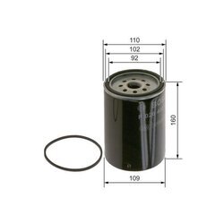 Palivový filter BOSCH F 026 402 269 - obr. 4