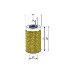Hydraulický filter automatickej prevodovky BOSCH F 026 404 000 - obr. 4