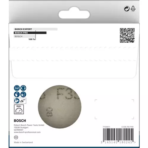 BOSCH Brúsny kotúč PRO F355, 125 mm, G320, 10 ks (6)