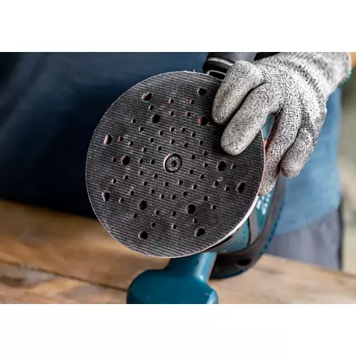 BOSCH Univerzálna brúsna podložka EXPERT Multihole, 125 mm, stredne tvrdá (11)