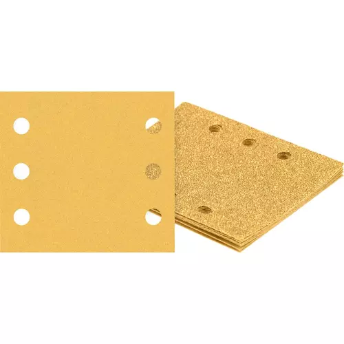 BOSCH Brúsny papier EXPERT C470 so 6 otvormi pre orbitálne brúsky 115 x 107 mm, zrnitosť 40, 10 ks (5)