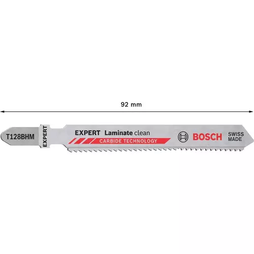 BOSCH Pílový list EXPERT Laminate Clean T 128 BHM do priamočiarej píly , 2 ks (4)