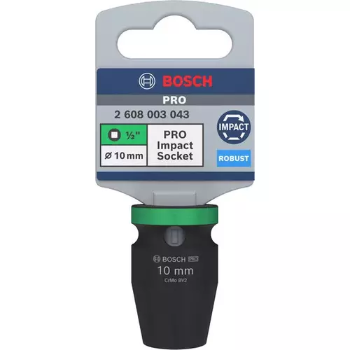 BOSCH Nástrčný kľúč PRO Impact Socket, 1/2