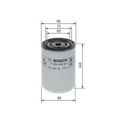 Filter chladiva BOSCH F 026 404 011 - obr. 4