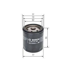 Olejový filter BOSCH F 026 407 085 - obr. 4