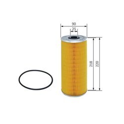 Olejový filter BOSCH 1 457 429 251 - obr. 4
