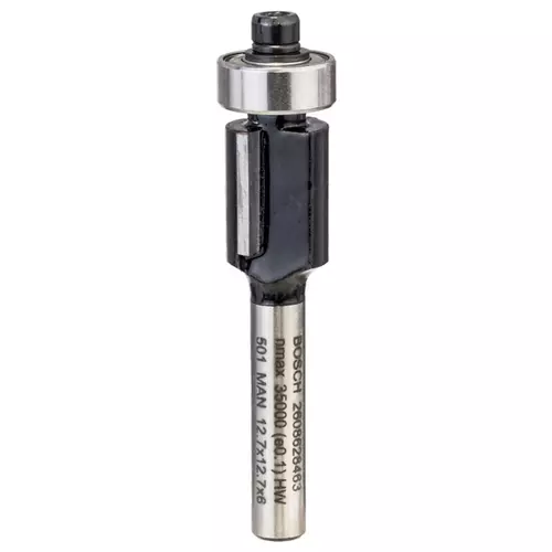 BOSCH Zarovnávacia fréza na laminát, 6 mm, d1 = 12,7 mm, l = 12,7 mm, g = 56 mm
