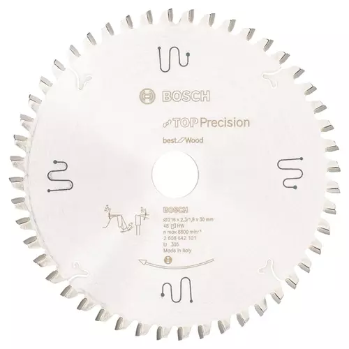BOSCH Pílový list do okružnej píly Top Precision Best for Wood