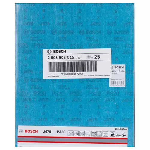 BOSCH Brúsny list J475 (3)