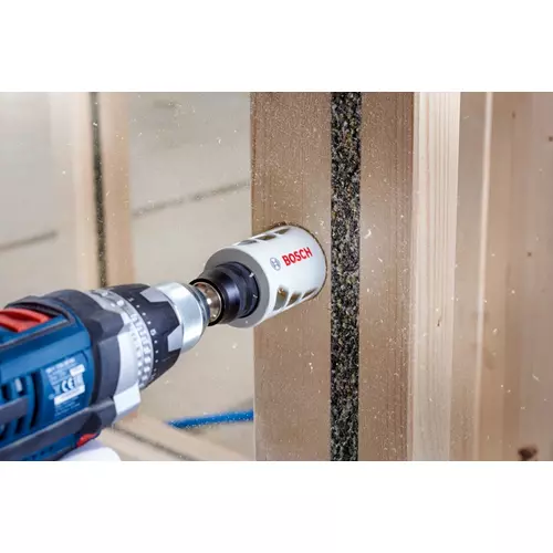 BOSCH 11-dielna sada bimetalových dieroviek HSS pre elektrikárov, 22 – 65 mm (11)