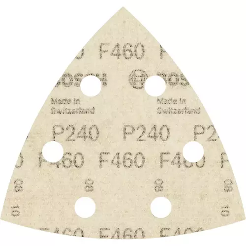 BOSCH Brúsny papier PRO F460, 93 × 93 mm, G240, 5 ks (5)
