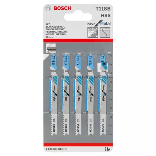 BOSCH Pílový list do priamočiarych píl T 118 B (3)