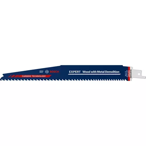 BOSCH Pílový list EXPERT Wood with Metal Demolition S 1167 XHM do chvostovej píly, 1 ks