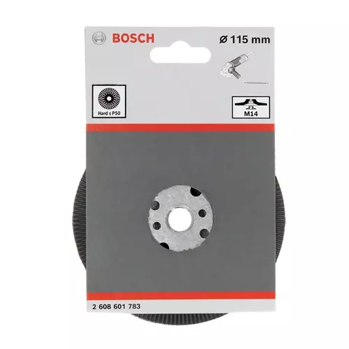 BOSCH Oporný tanier PRO Backing Pad Hard, 115 mm, M14, tvrdý (8)