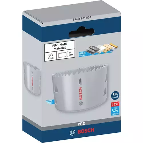 BOSCH Dierovka PRO Multi Material, 83 mm, so závitom (4)
